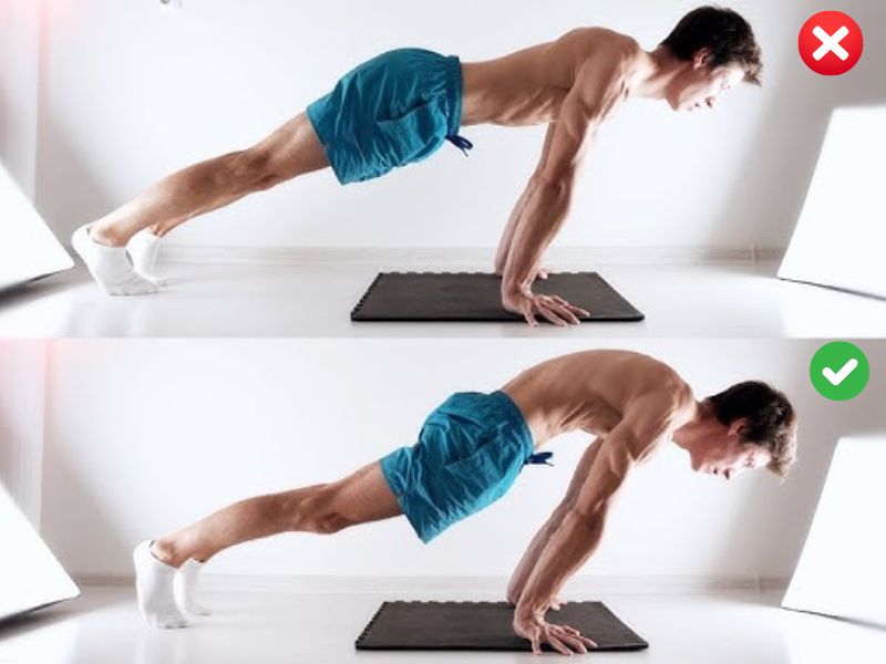 allenamento planche protrazione scapole